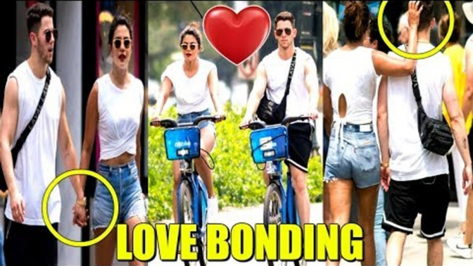 CUTE Moments | Priyanka Chopra With BF Nick Jonas Went On a Bike Ride In New York | LOVE Bonding