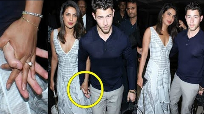 Priyanka Chopra With BF Nick Jonas And Parents On a Dinner Date At JW Mariott Juhu In Mumbai