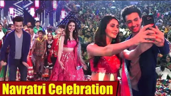 Aayush Sharma & Warina Hussain Celebrating Navratri | Salman Khan's Behnoi