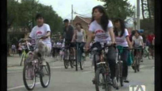 11 mil ciclistas participan en carrera de Cuenca