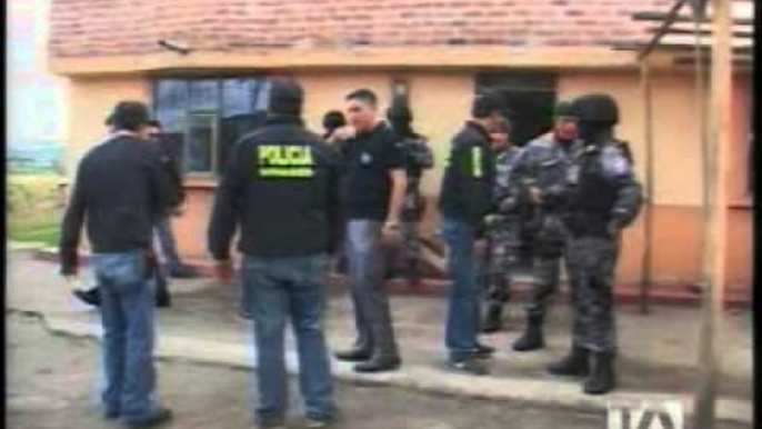 Policía incuta explosivos en Tulcán