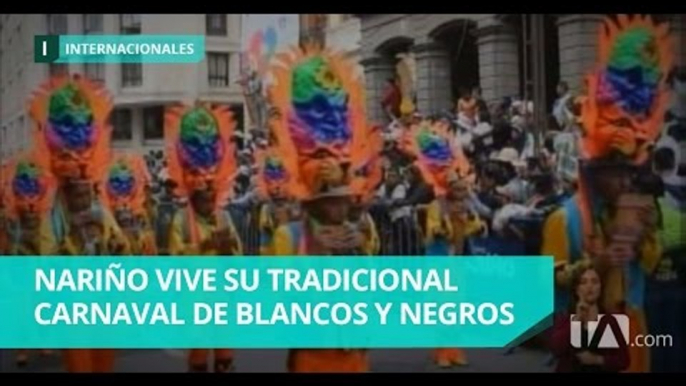 El departamento de Nariño celebra el Carnaval de Blancos y Negros - Teleamazonas