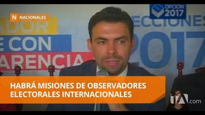 El CNE confirma presencia de misiones de observadores internacionales - Teleamazonas