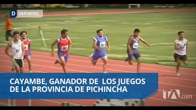 Juegos de Pichincha: Cayambe ratificó su poderío - Teleamazonas