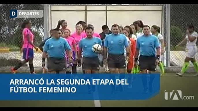 Arrancó segunda etapa del fútbol femenino, aquí los resultados - Teleamazonas