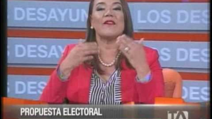 Entrevista a Monserratt Bustamante, candidata Vicepresidencial por ANC - Teleamazonas