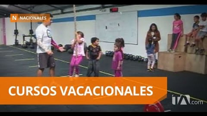 Vacacional de crossfit para niños se desarrollará durante un mes