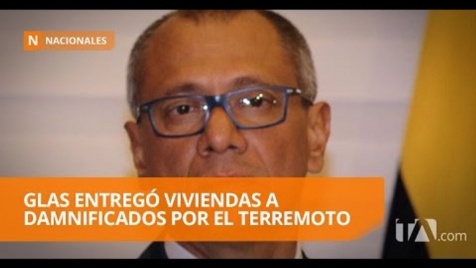 Jorge Glas cumple agenda en Esmeraldas - Teleamazonas