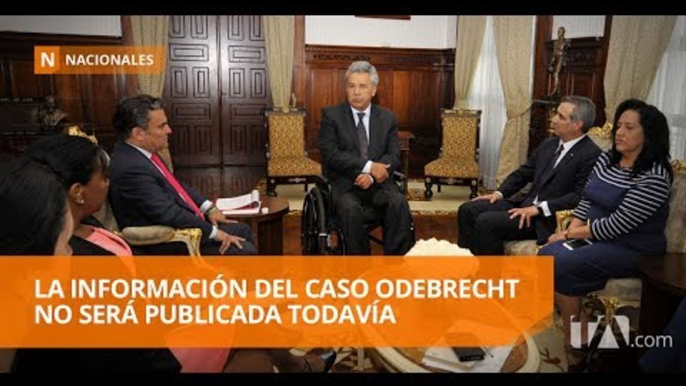 Moreno se reunió con presidentes de las funciones del Estado - Teleamazonas