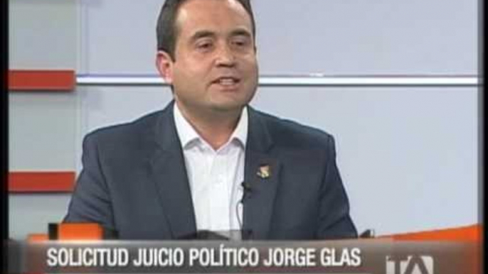 Entrevista a Homero Castanier, Asambleísta de CREO-SUMA, sobre juicio político a Glas