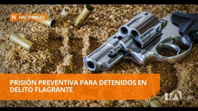 Ordenan prisión preventiva contra integrantes de banda de asaltantes - Teleamazonas