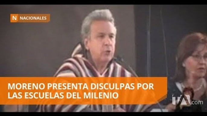 Lenín Moreno cumplió agenda en Sigchos, Cotopaxi - Teleamazonas