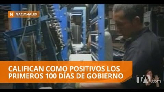 Sectores productivos evalúan los primeros 100 días de Moreno en el poder - Teleamazonas