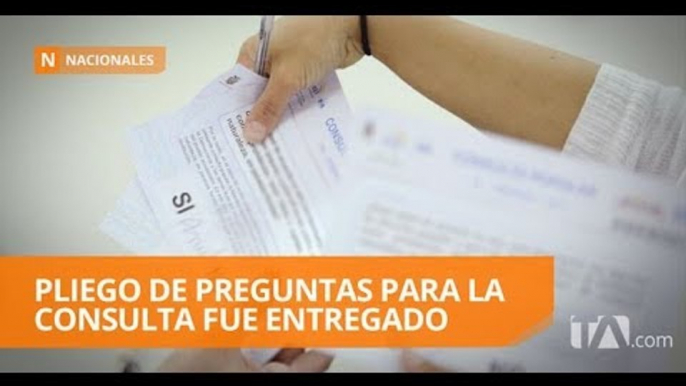 Pliego de consultas para la consulta fue entregado - Teleamazonas