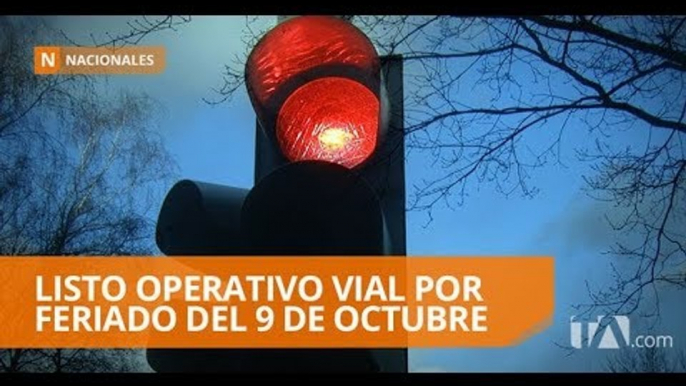 Operativo de control y seguridad vial durante este feriado a nivel nacional - Teleamazonas