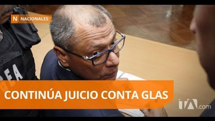 Esta tarde se reinstaló la audiencia de juicio contra Jorge Glas - Teleamazonas