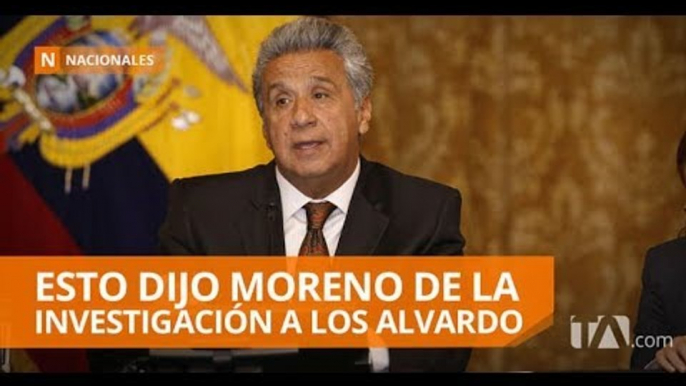 Lenín Moreno se refiere a investigación sobre los hermanos Alvarado - Teleamazonas