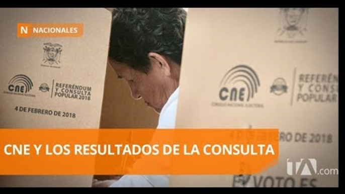 CNE proclamó resultados oficiales de la consulta popular - Teleamazonas