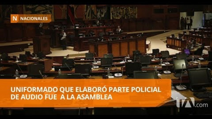 Uniformado que elaboró parte policial dice que recibió presiones - Teleamazonas