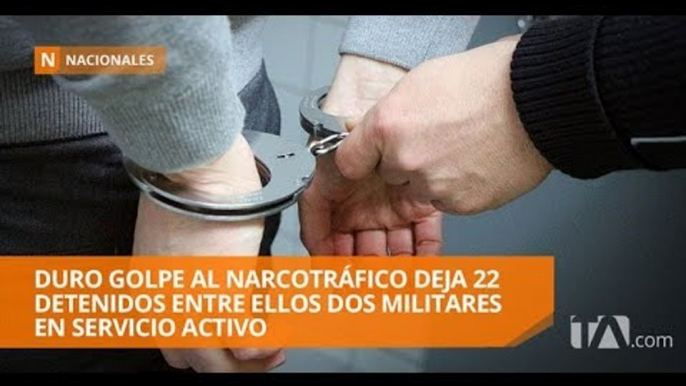 Operativo antinarcótico en cuatro provincias del país - Teleamazonas