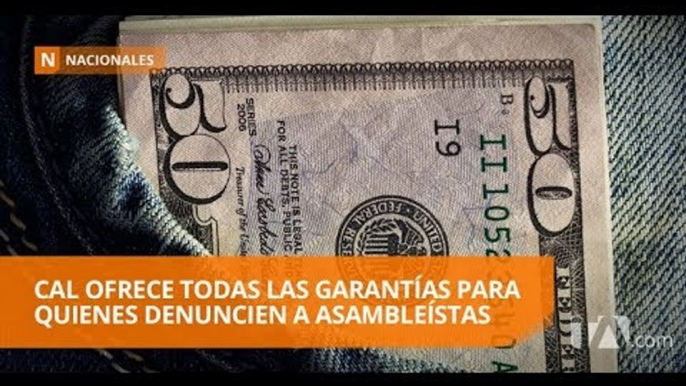 Asambleístas habrían pedido hasta 2 mil dólares a sus asesores - Teleamazonas