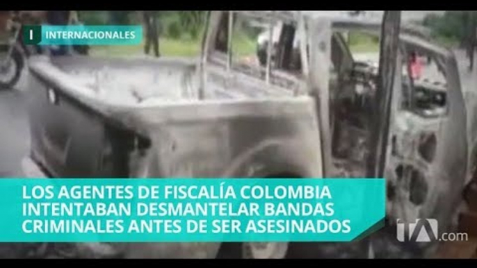 Capturados los presuntos responsables de la muerte de investigadores colombianos - Teleamazonas