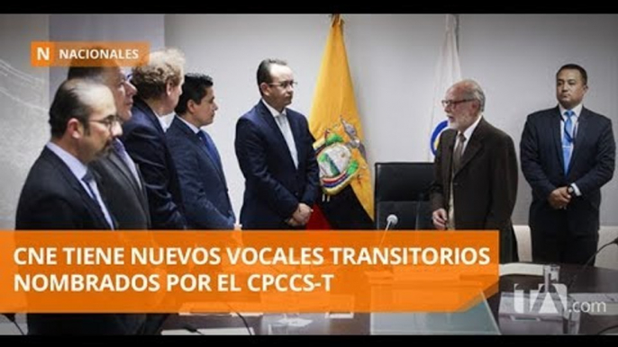 CPCCS-T nombró vocales transitorios del CNE - Teleamazonas