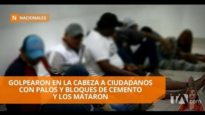 Dictan prisión preventiva a ocho detenidos en desmanes de Posorja - Teleamazonas