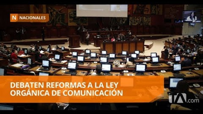 Eliminación de la Supercom fue parte del debate de reformas a la LOC - Teleamazonas