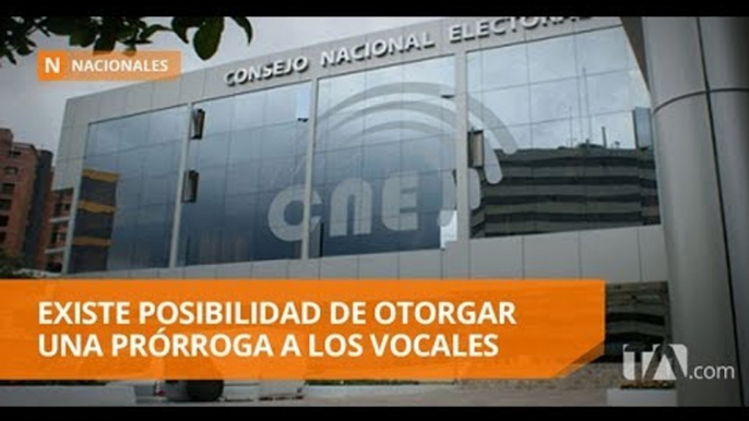 Vocales del CNE transitorio terminan funciones en 7 días - Teleamazonas