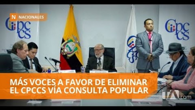 Aumentan las voces a favor de la eliminación del CPCCS - Teleamazonas