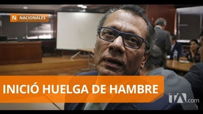 Glas inicia huelga de hambre por traslado de cárcel - Teleamazonas