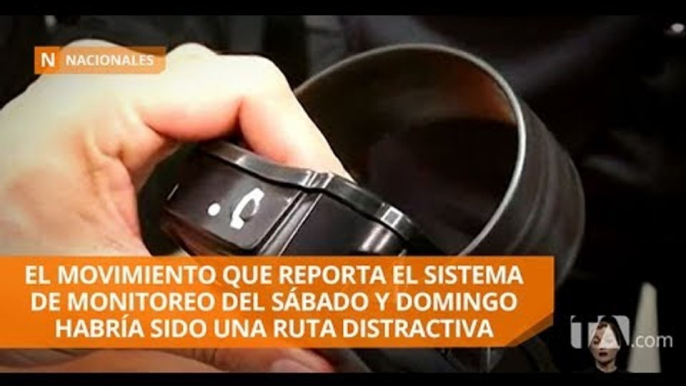 Según Villavicencio, Alvarado no se habría podido quitar el grillete solo - Teleamazonas