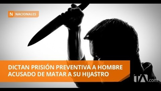 Prisión preventiva para hombre por asesinato de su hijastro - Teleamazonas