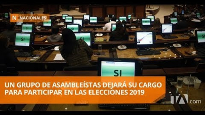 15 asambleístas dejarán su cargo para ir a elecciones seccionales - Teleamazonas