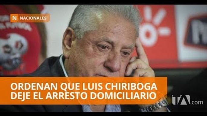 Tribunal ordena el traslado de Luis Chiriboga a la cárcel de Latacunga - Teleamazonas