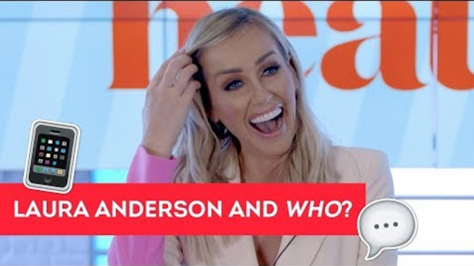 Love Island's Laura Anderson reveals which famous fella she's messaging