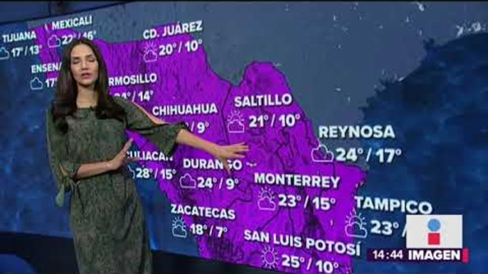 ¡Buenas noticias de clima! Temperaturas máximas están subiendo en México | Noticias con Yuriria