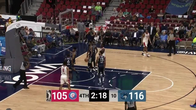 Manu Lecomte (20 points) Highlights vs. Iowa Wolves