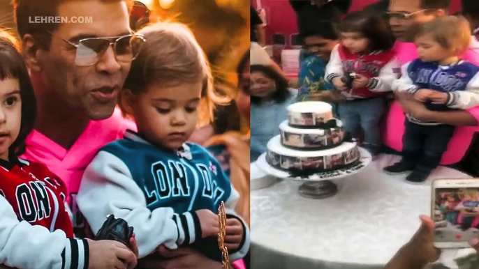 Varun Dhawan Spotted At Karan Johar's Twins Yash and Roohi's Birthday Bash