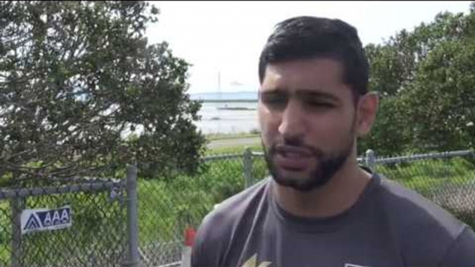 AMIR KHAN OPENS UP ON MANNY PACQUIAO SITUATION, TALKS BROOK-SPENCE, & MAYWEATHER v McGREGOR