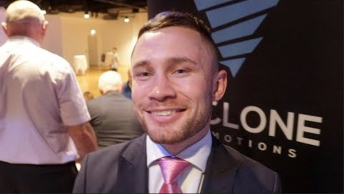 CARL FRAMPTON TALKS BELFAST RETURN, ANDRES GUTIERREZ, LEO SANTA CRUZ, LEE SELBY & GARY RUSSELL JR