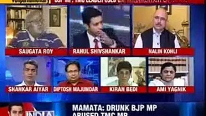 India Debates: BJP slams TMC for lying to 'settle' scores'