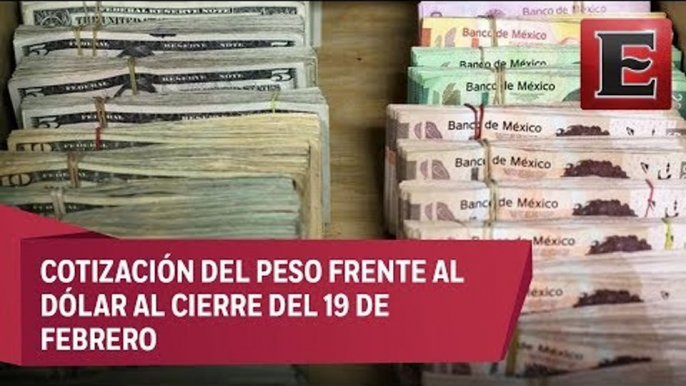 Así cerró el peso frente al dólar