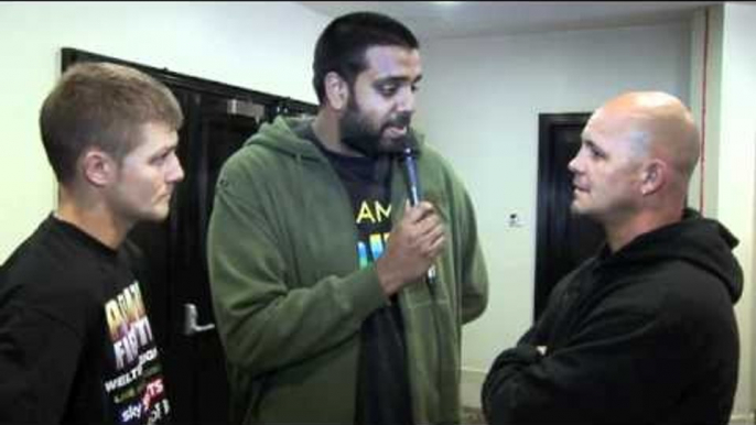 John Wayne Hibbert / Jason Rowland Interview for iFILM LONDON / PRIZEFIGHTER WELTERWEIGHTS II