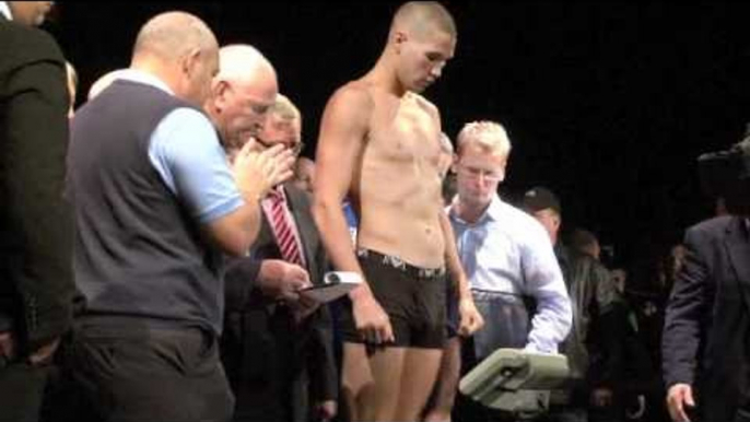 NATHAN CLEVERLY v TONY BELLEW WEIGH-IN FOOTAGE / iFILM LONDON