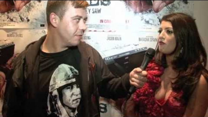 Natasha Sparkes Interview for iFILM LONDON / THE TAPES PREMIERE (LEICESTER SQ)