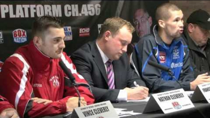 UNCUT! FINAL NATHAN CLEVERLY v TONY BELLEW PRESS CONFERENCE PART 1 / iFILM LONDON