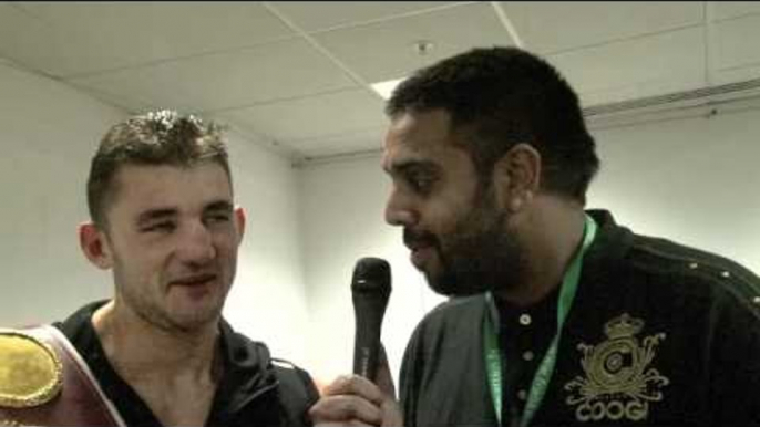 POST-FIGHT INTERVIEW WITH NATHAN CLEVERLY / CLEVERLY v BELLEW / iFILM LONDON