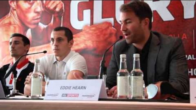 GLORY ROAD - PRESS CONFERENCE - FEATURING QUIGG, CROLLA, CARDLE, GOODINGS, VASSELL & EGGINGTON.